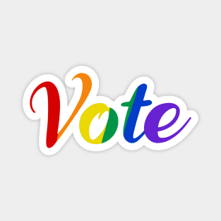 Vote in Rainbow Magnet