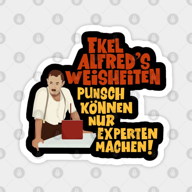 Alfred Tetzlaff - Ekel Alfred - Ein Herz und eine Seele Magnet by Boogosh