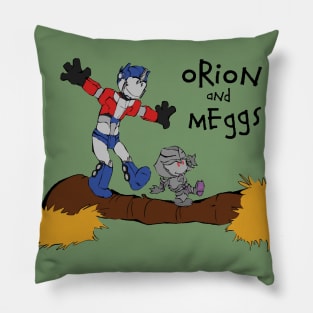 Orion and Meggs Pillow