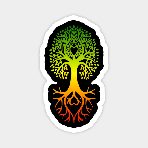 Heart Tree Magnet by imphavok