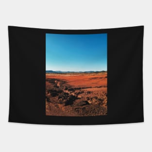 Red Barrren Soil in Wild National Park Landscape (Chapada dos Veadeiros, Brazil) Tapestry