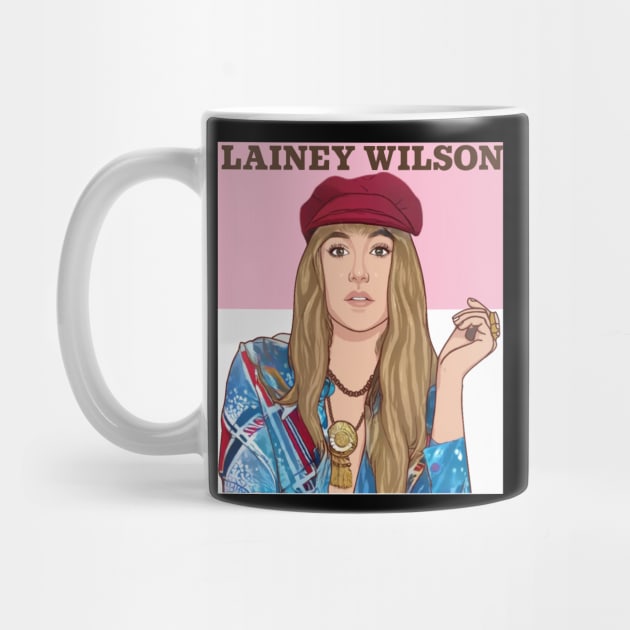 Lainey Music Art - Lainey Wilson - Mug