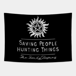 Supernatural Family Business Seal Tapestry