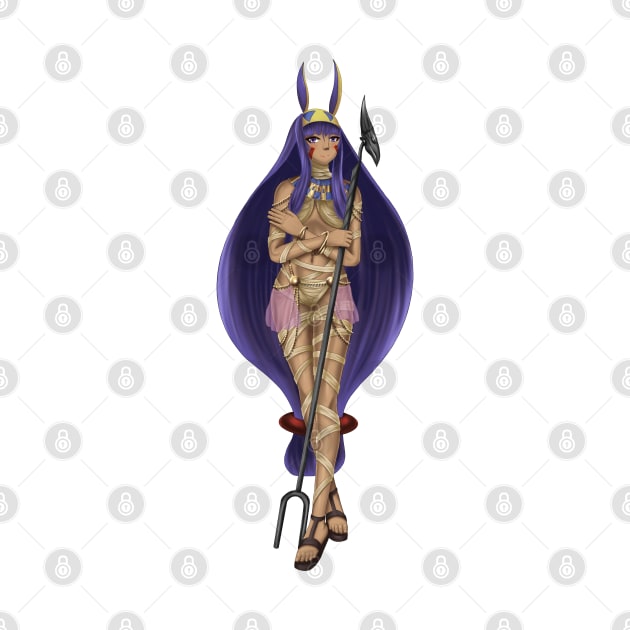 Nitocris Mummy by Antonydraws