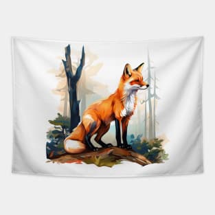 Forest Foxes Tapestry