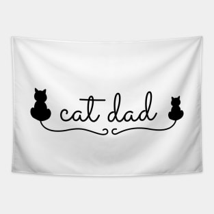 Cat Dad Tapestry
