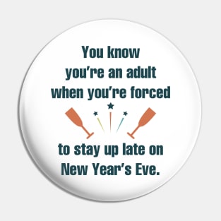 Adult New Year’s Eve Pin