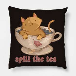 Spill the Tea Pillow