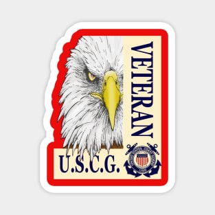 Veteran - Coast Guard Magnet