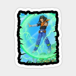 ANDROID 17 MERCH VTG Magnet