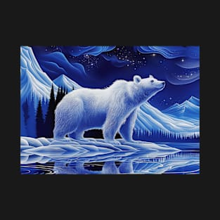 Polar Bear Blue T-Shirt