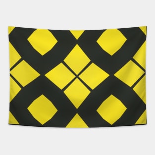 Black and Yellow Honey Bee Colors Pattern 1 Tapestry