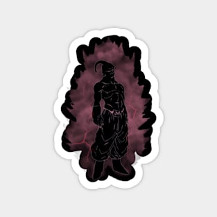 super buu silhouette Magnet