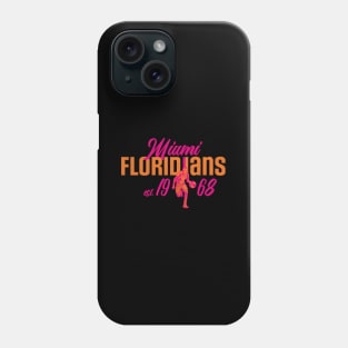 Miami Floridians Basketball Team Phone Case