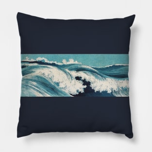 Ocean waves Pillow