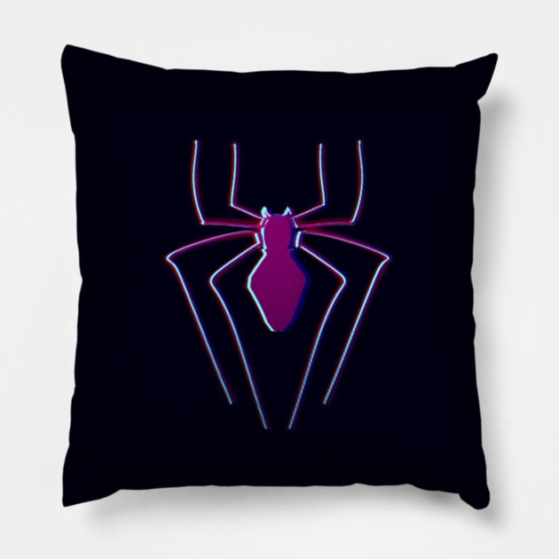 Miles Morales Spider Pillow by TeeDraw