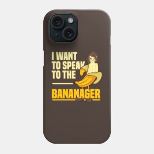 The Bananager Phone Case