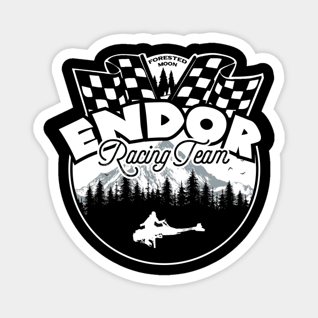 Endor Racing Team Magnet by MindsparkCreative