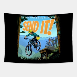 send it mountain bike Tapestry