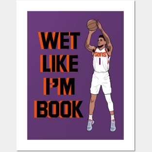 ✺Framed✺ PHOENIX SUNS NBA Basketball Poster DEVIN BOOKER - 84cm x 59.cm  x