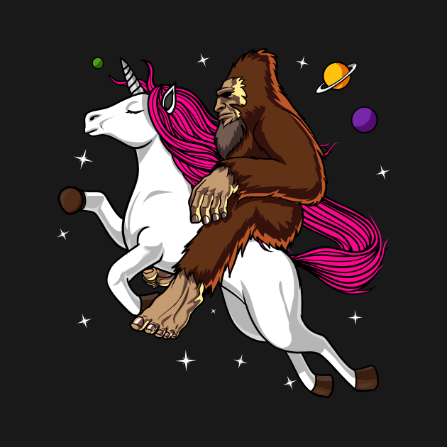 large riding unicorn