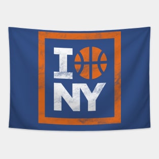 I Love Basketball in New York, Knicks Fan Gift Tapestry