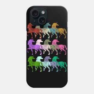 Colourful Unicorns Phone Case