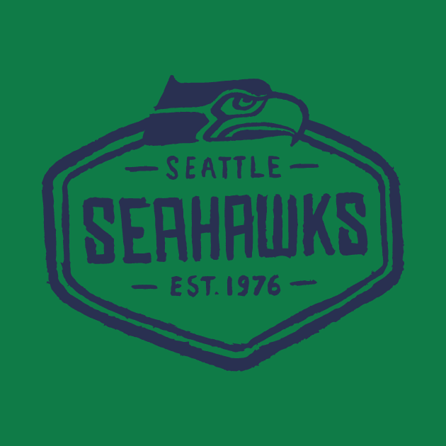 Seattle Seahaaaawks 07 by Very Simple Graph