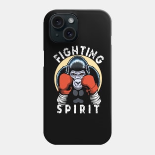 Gorilla Fighting Spirit - Boxing Phone Case