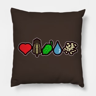 Love craft beer Pillow