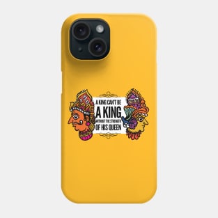 king and queen Phone Case