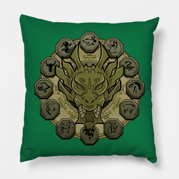 Talismãs Pillow by RedBug01