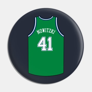 Dirk Nowitzki Dallas Jersey Qiangy Pin