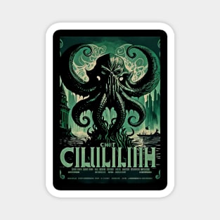 CTHULHU VINTAGE ARTHOUSE FOREIGN MOVIE POSTER 03 Magnet