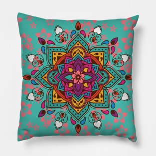 Mandala Design Pillow