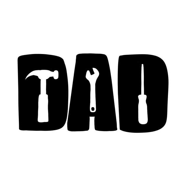 Dad Rocks t-shirt by Chenstudio