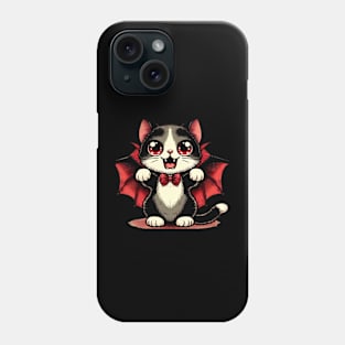 Vampire cat Phone Case