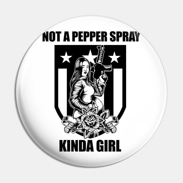 Not a pepper spray kinda girl Pin by RusticVintager