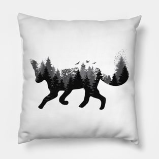 Forest Fox Pillow