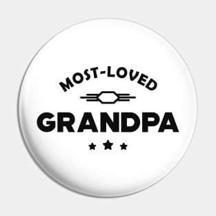 Grandpa - Most Loved Grandpa Pin