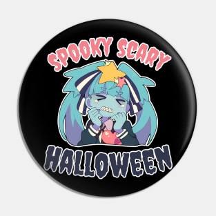 Spooky Scary Hallwoeen Pin