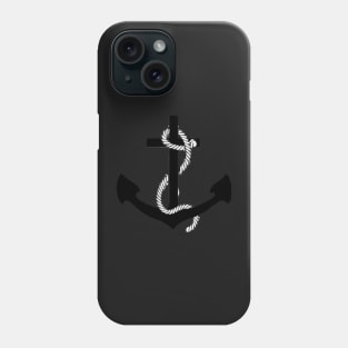 Cross Anchor Phone Case