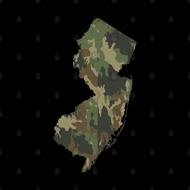 New Jersey Camo by GreenGuyTeesStore