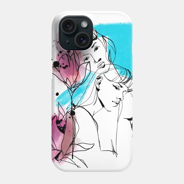 Friendship Phone Case by gordotaub2