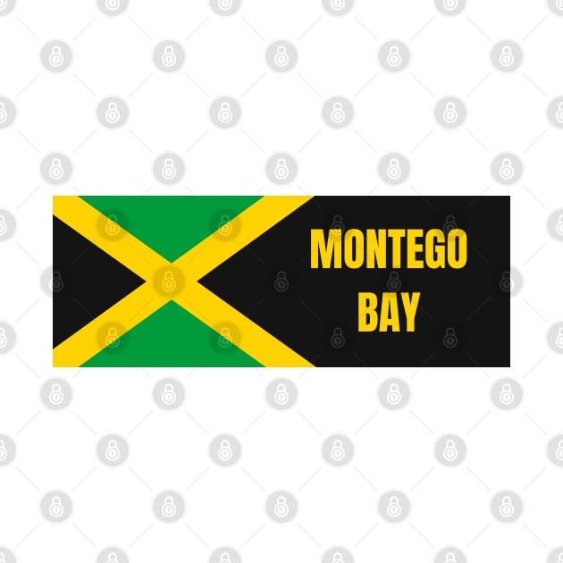 Montego Bay City in Jamaican Flag by aybe7elf