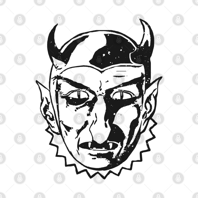 Vintage Satan Face by Another Dose