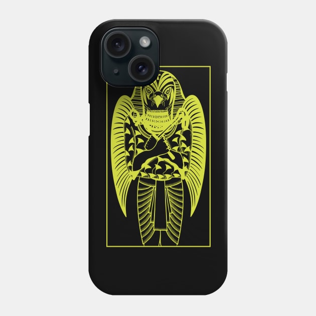 Horus Egyptian God Phone Case by Thrylos Store