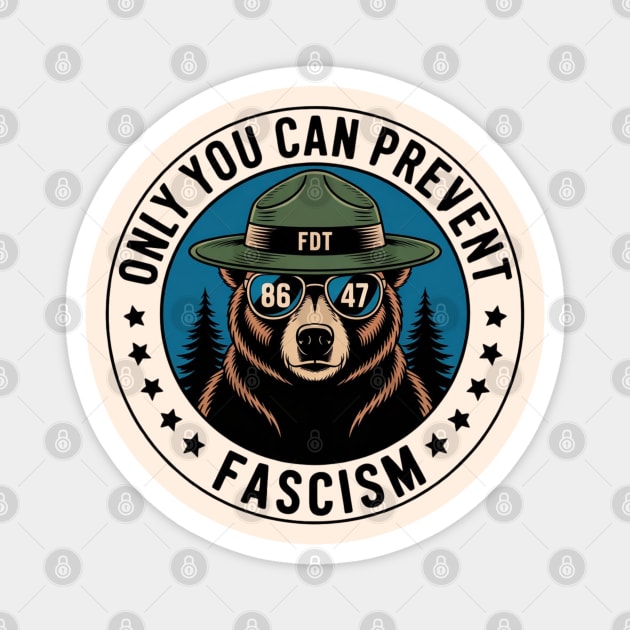 anti-trump Magnet by Creatifly Graphic Tees