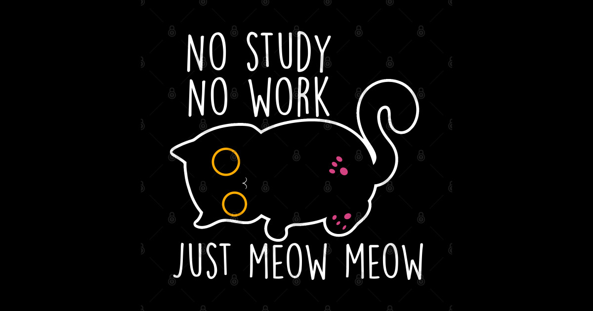 Just Meow - Just Meow Meow - Sticker | TeePublic