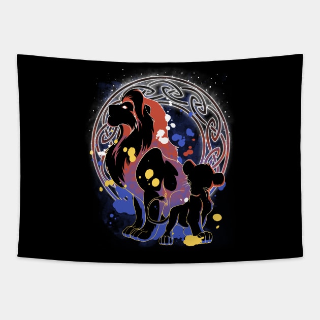 Circle Of Life Tapestry by xMorfina